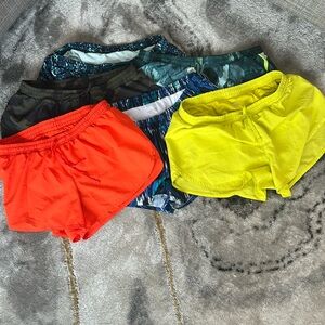 Six pairs Old Navy active shorts